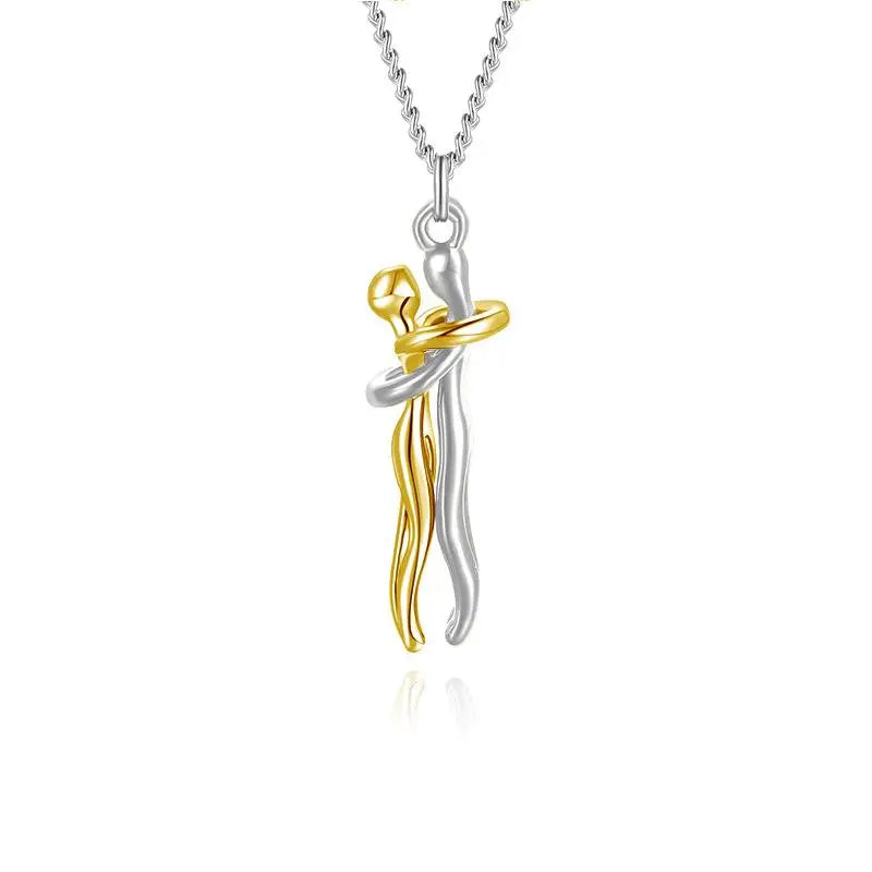 Collier Pendentif Femme en Acier Inoxydable