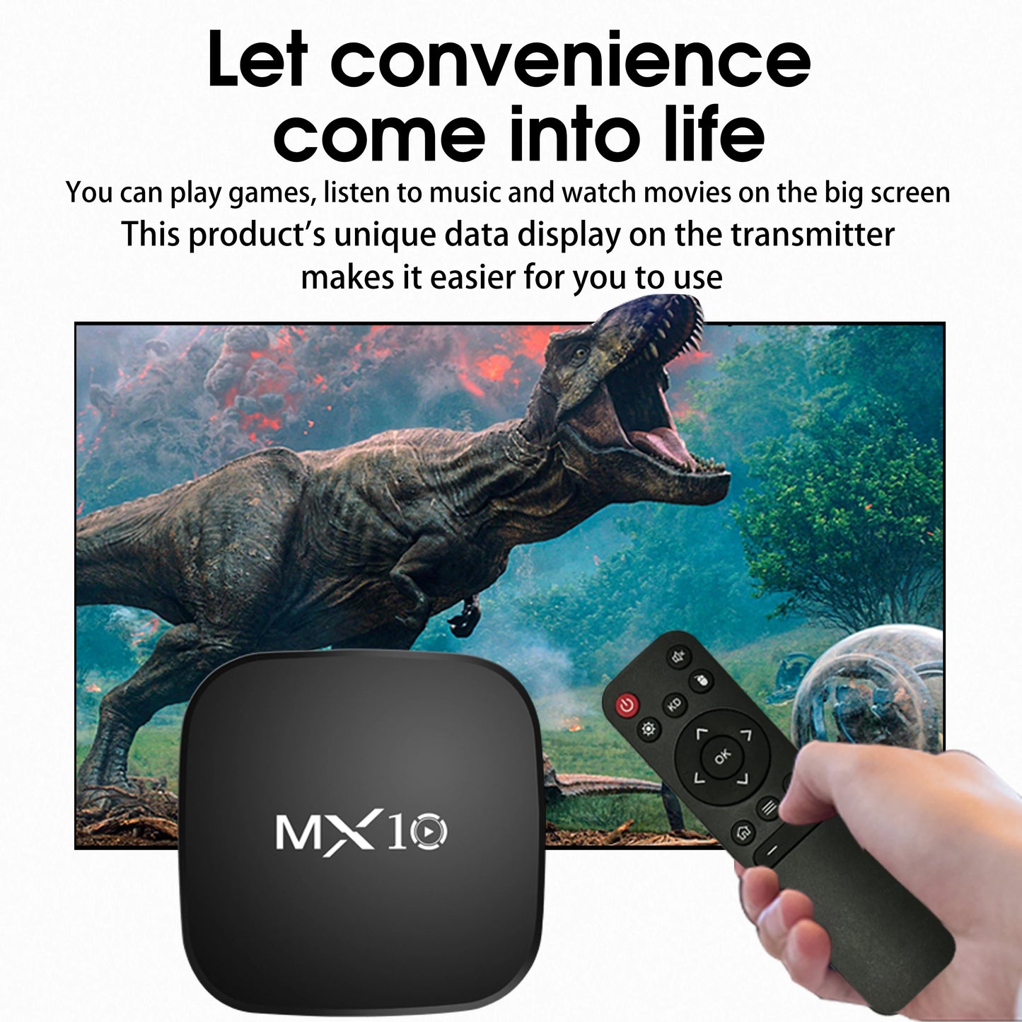 Boîtier TV Android MX10