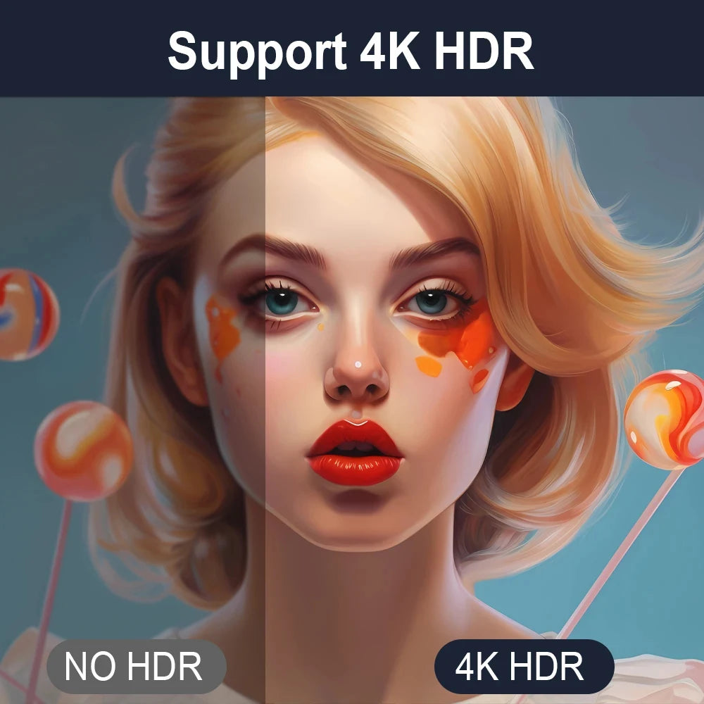 Transpeed TV Stick Android 13 ATV With TV App 4K 3D TV Box 2