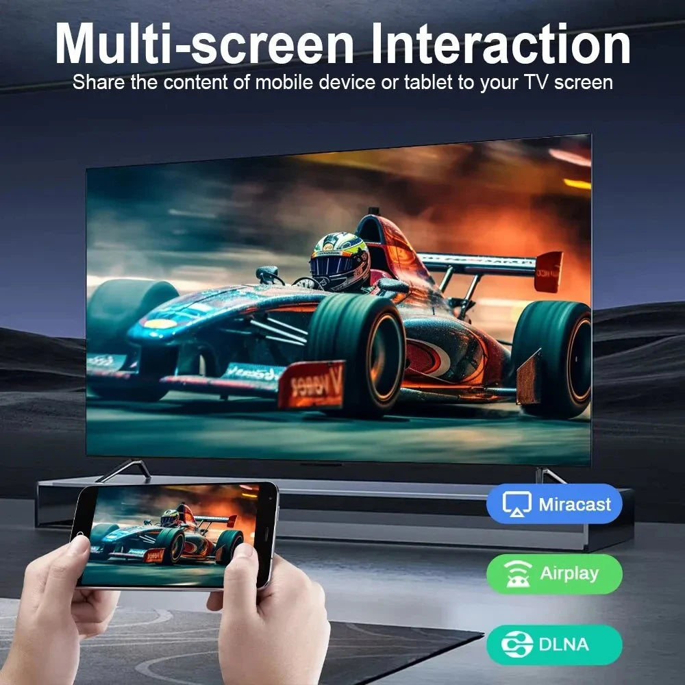 Transpeed TV Stick Android 13 – Ultra HD 4K avec Assistant Vocal