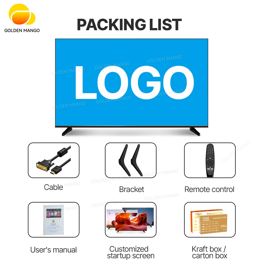 Smart Android TV 4K UHD FHD Google TV