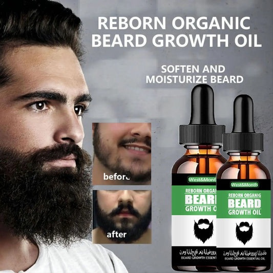 Huile de Croissance pour Barbe TRSTAY – Soin Naturel Contre la Perte de Cheveux
