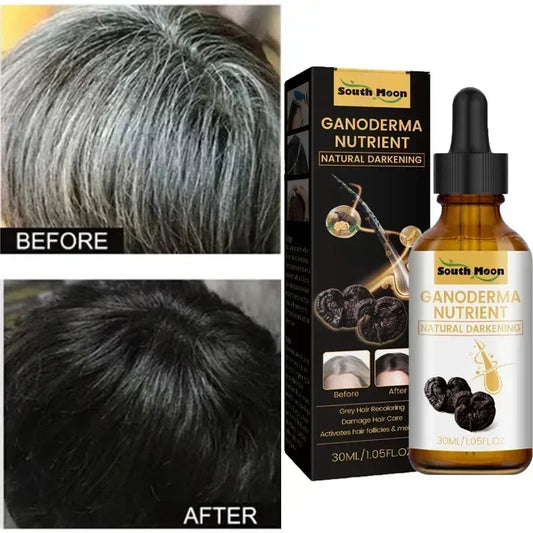 Sérum Traitement Cheveux Blancs à Noirs –