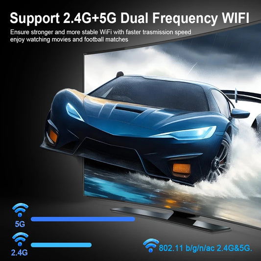 Transpeed TV Stick Android 13 ATV With TV App 4K 3D TV Box 2