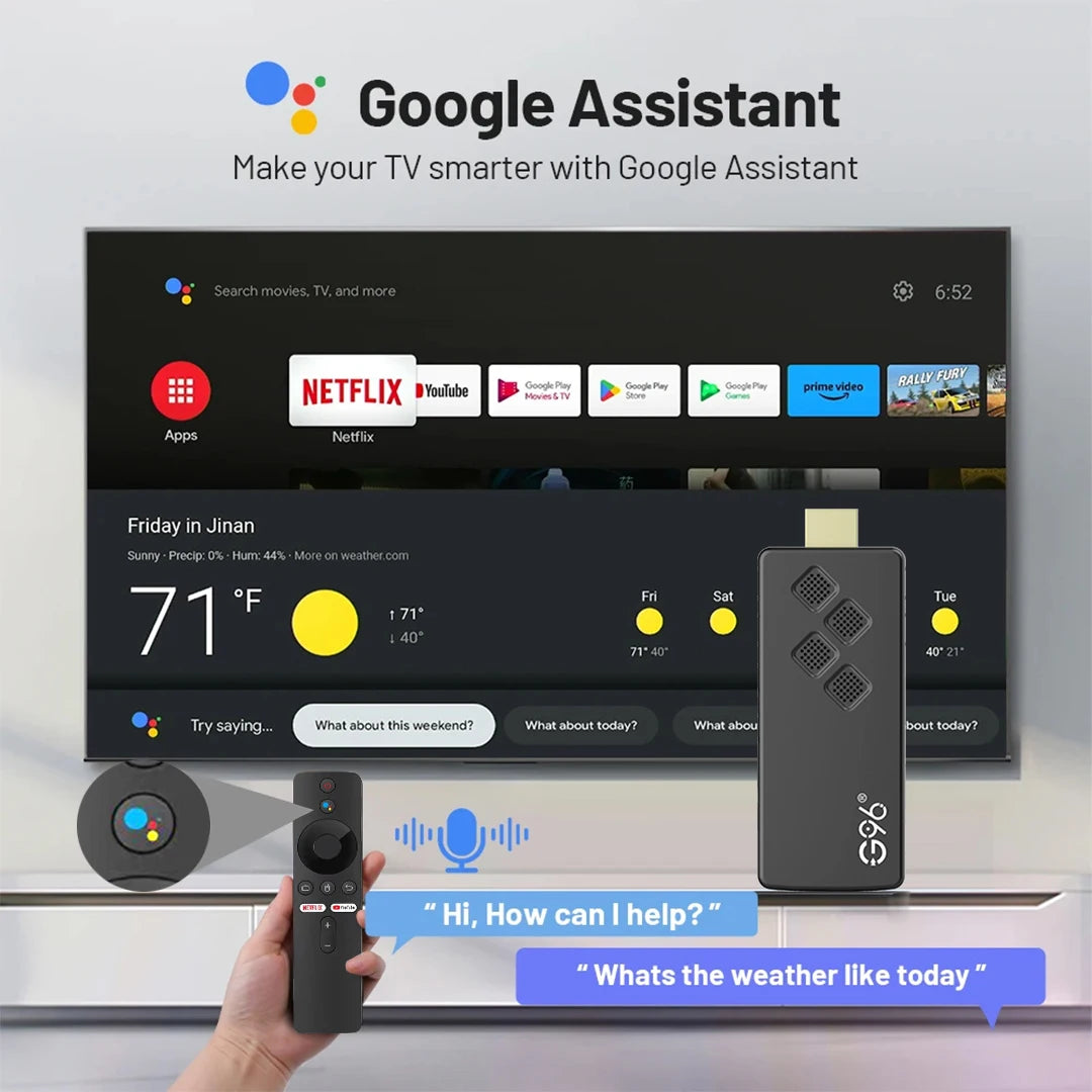 G96 Smart Tv stick Android13.0